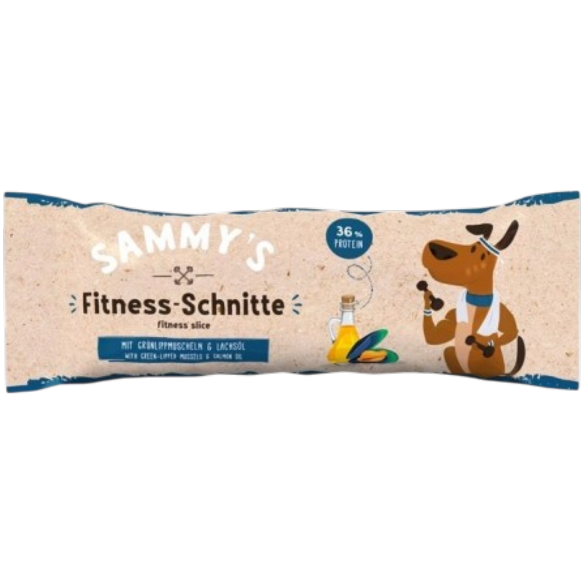 bosch – Sammy’s Fitness-Schnitte mit Grünlippmuscheln & Lachsöl