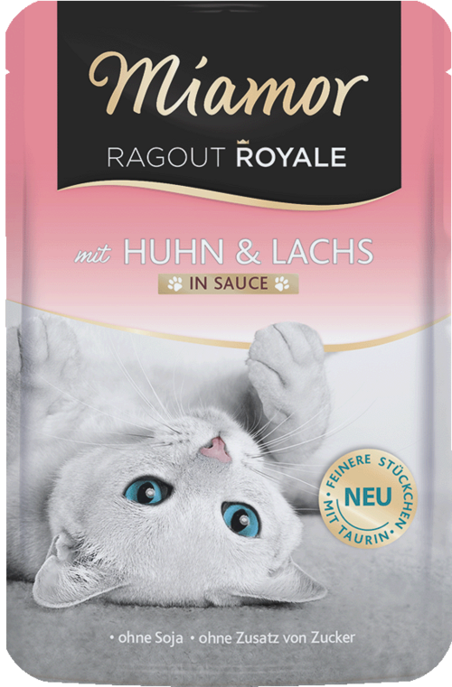 Miamor Ragout Royal in Sauce - Huhn & Lachs 100g