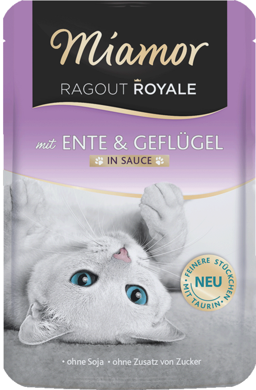 Miamor Ragout Royal in Sauce - Ente & Geflügel 100g