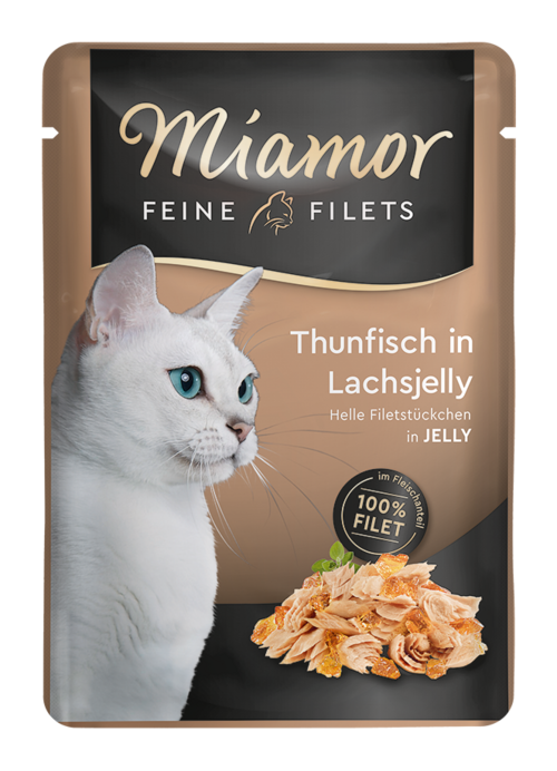 Miamor Feine Filets in Jelly - Thunfisch in Lachsjelly 100g