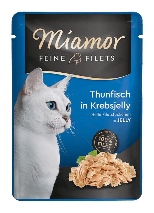 Miamor Feine Filets in Jelly - Thunfisch in Krebsjelly 100g