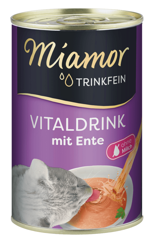 Miamor Trinkfein – Vitaldrink mit Ente (135 ml Dose)