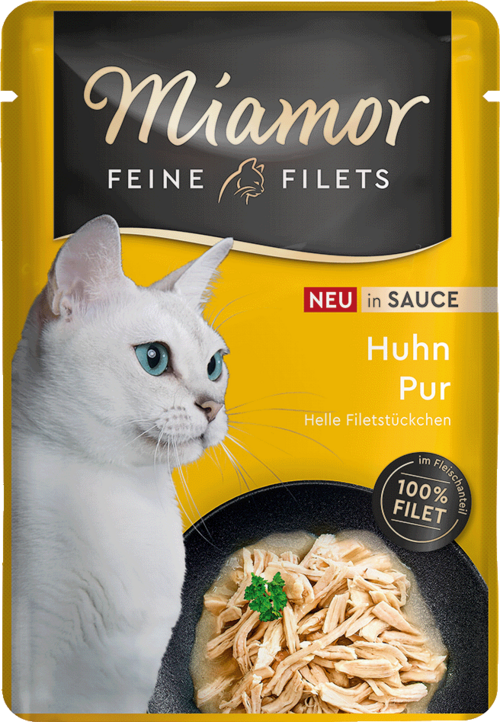 Miamor Feine Filets in Sauce - Huhn Pur 100g