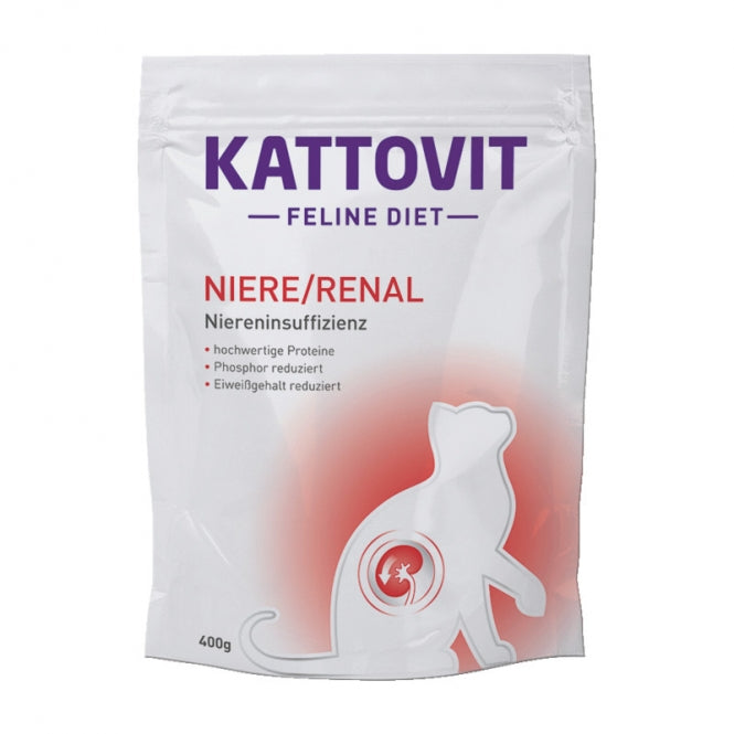De Hun’nenhoff | Kattovit Feline Diet Niere/Renal – Spezielle Nierendiät für Katzen mit chronischer Niereninsuffizienz