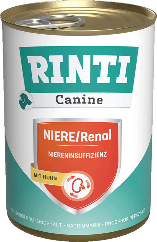 RINTI Canine Niere/Renal Huhn – Diätfutter bei Niereninsuffizienz