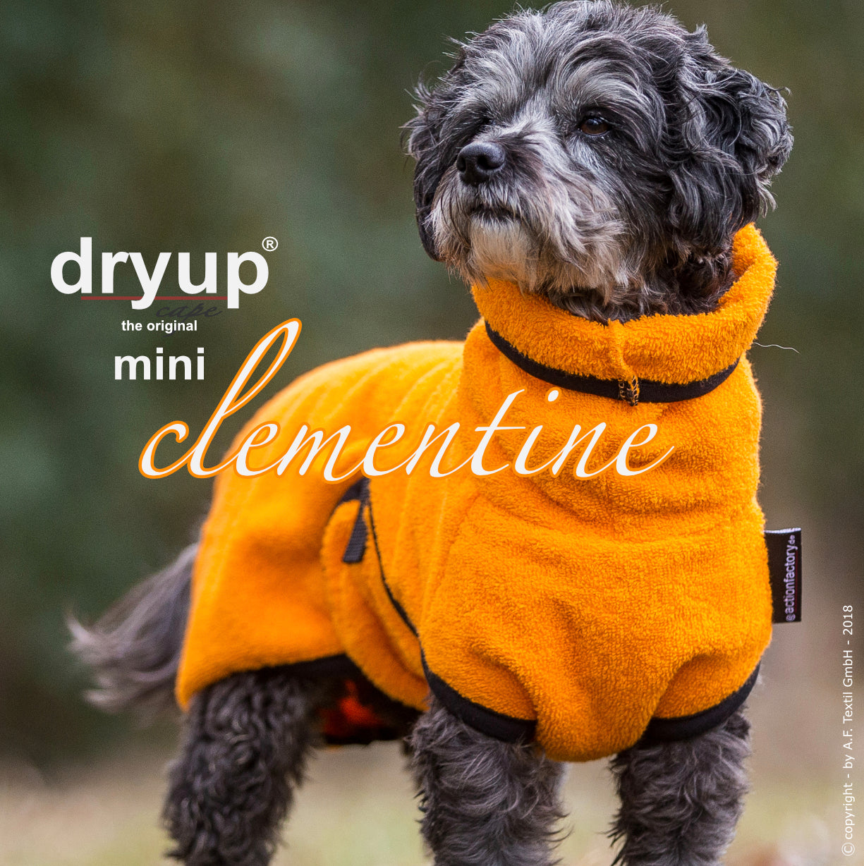 DRYUP CAPE Mini – Hundebademantel für die Kleinen und Kleinsten