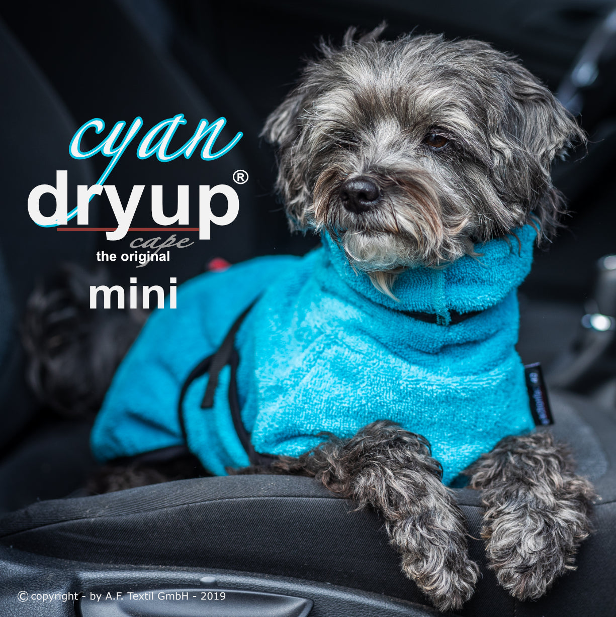 DRYUP CAPE Mini – Hundebademantel für die Kleinen und Kleinsten