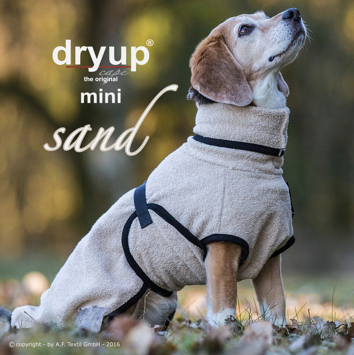 DRYUP CAPE Mini – Hundebademantel für die Kleinen und Kleinsten