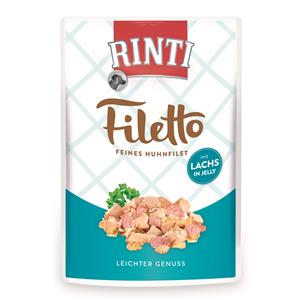 RINTI Filetto Jelly – Huhn & Lachs 100g