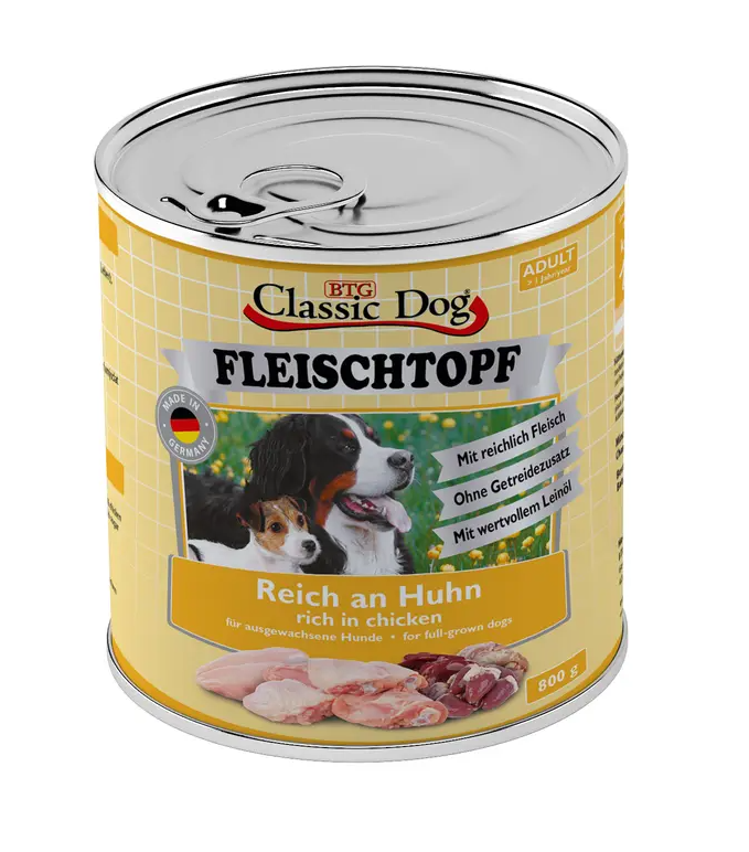 Classic Dog Fleischtopf - Huhn Pur