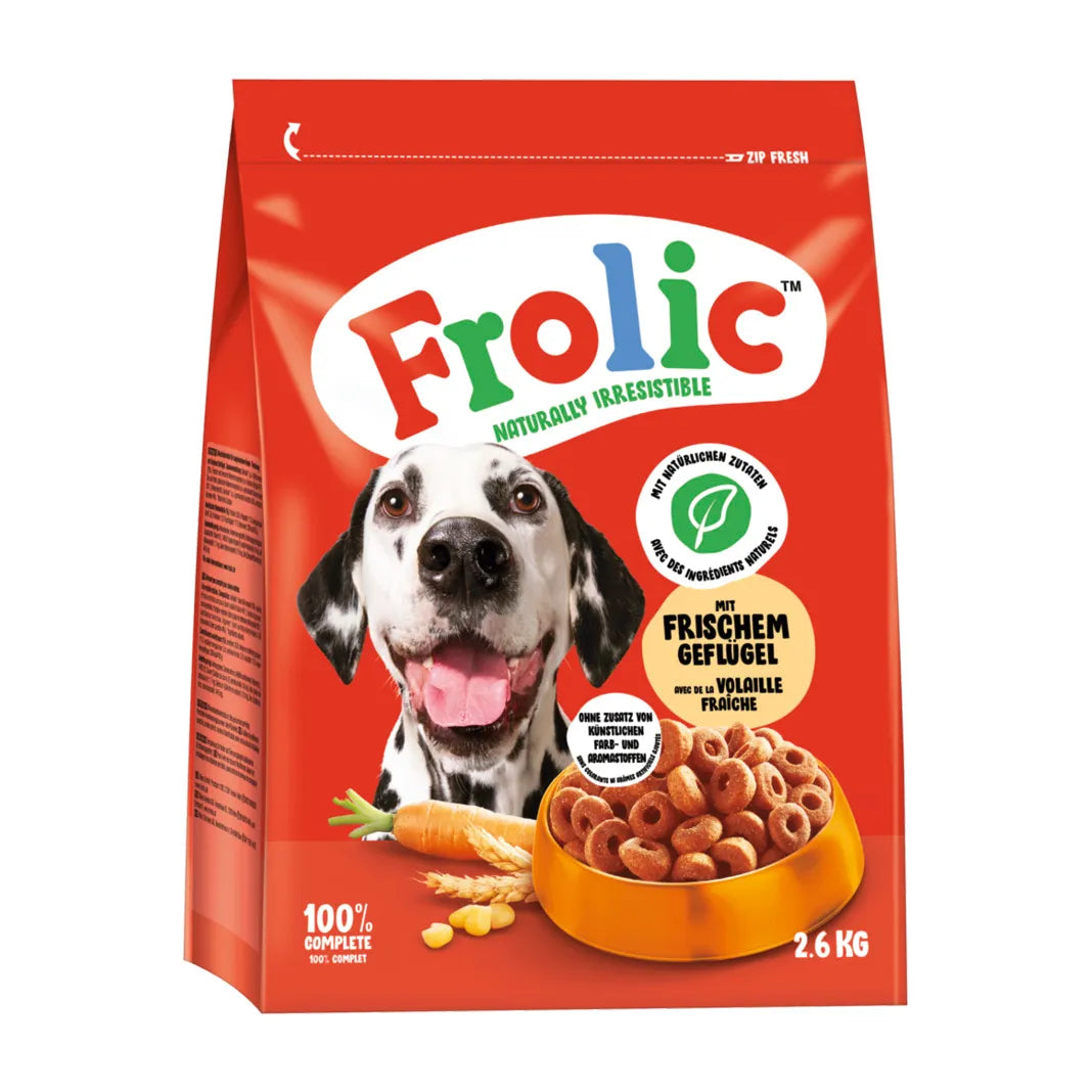 Frolic Geflügel – Vollwertige Mahlzeit mit Geflügel und Gemüse