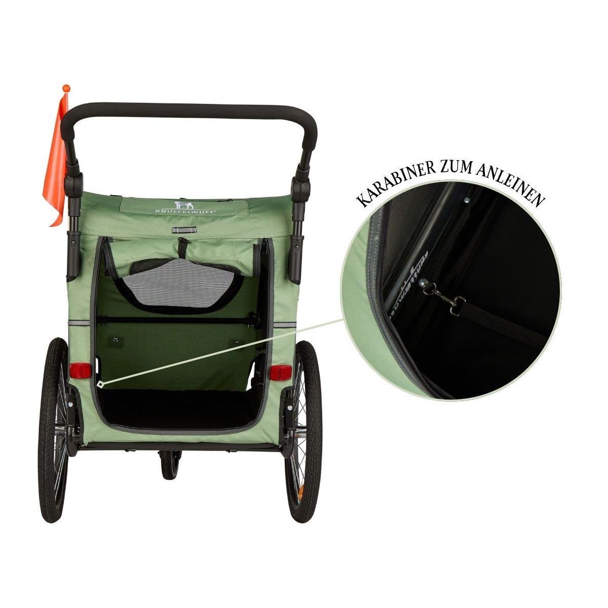 Knuffelwuff Cruvado – sicherer Hundeanhänger & Buggy für komfortable Ausflüge