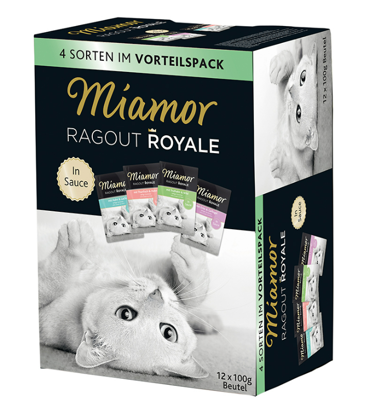 Miamor Ragout Royale in Sauce – Multibox Adult (12 x 100g)
