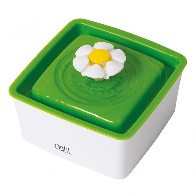 Catit Senses 2.0 Mini-Blumentrinkbrunnen – Kompakt, Ideal für kleine Trinkpausen