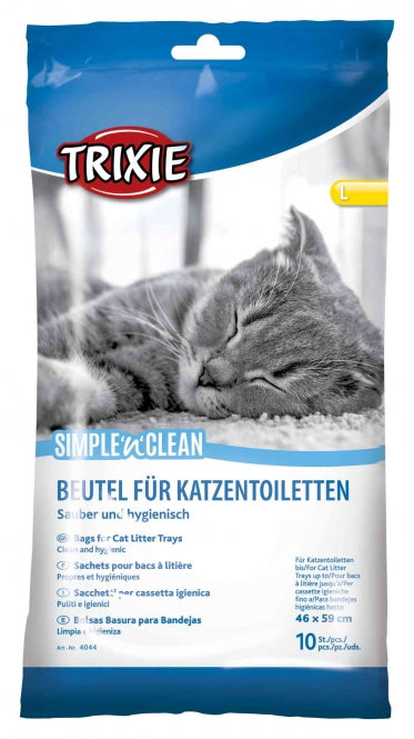 Trixie Toilettenbeutel 10er Pack – Für eine saubere und hygienische Katzentoilette!