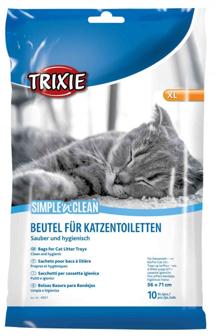 Trixie Toilettenbeutel 10er Pack – Für eine saubere und hygienische Katzentoilette!