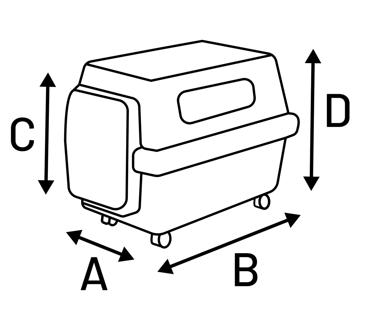 Lanta Transportkäfig – Sicher, Stabil & Komfortabel für unterwegs!
