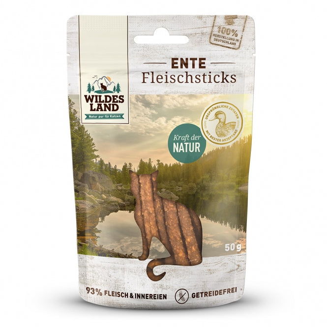 Wildes Land Fleischsticks – Ente