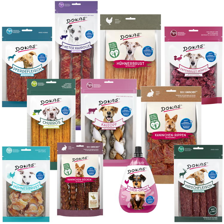 Hundesnacks Dokas