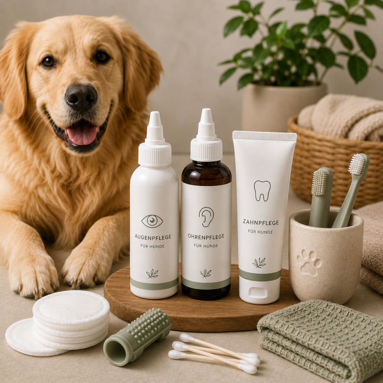 Augen-, Ohren- & Zahnpflege für Hunde