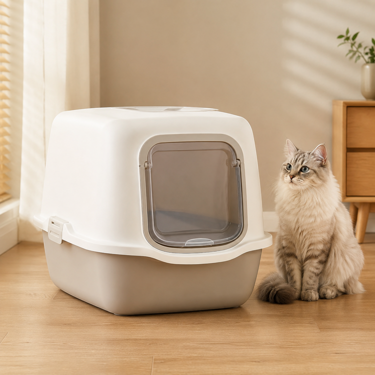 Haubentoilette für Katzen