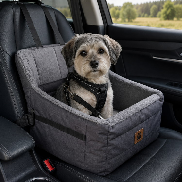 Hundeautositz & Gurt