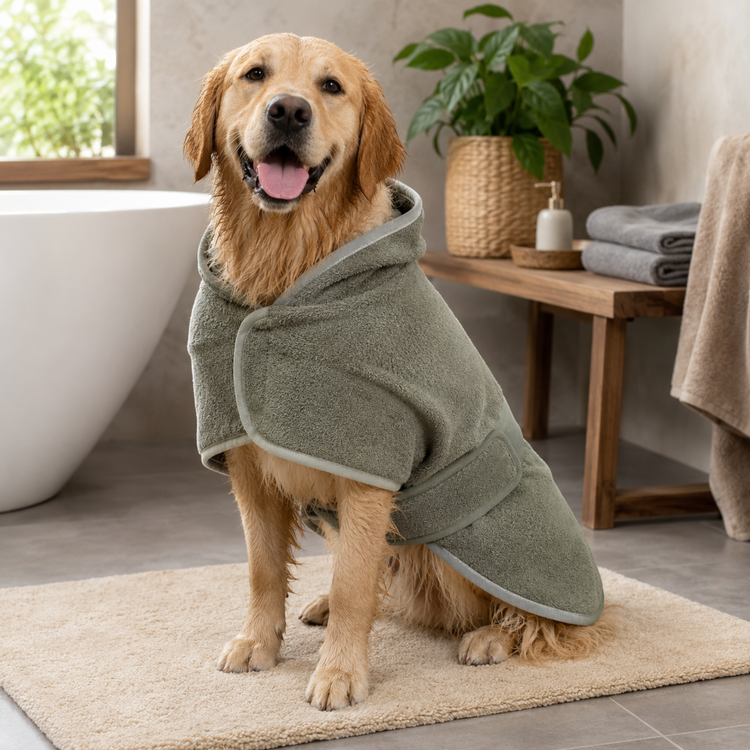 Hundebademäntel