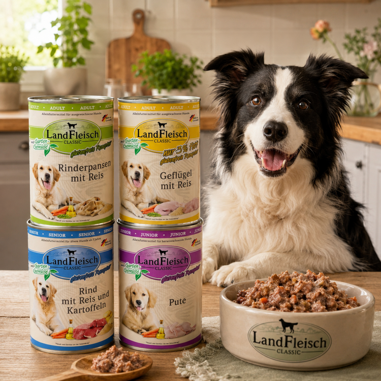 Hundenassfutter LandFleisch Classic