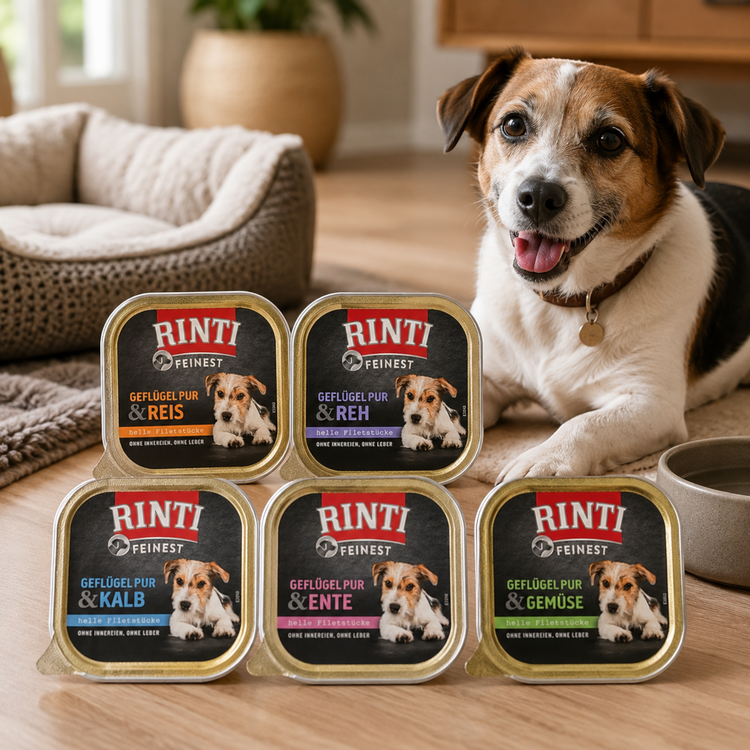 Hundenassfutter RINTI Feinest
