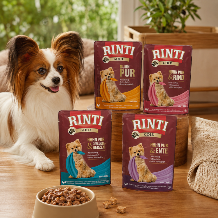 Hundenassfutter RINTI PB Gold