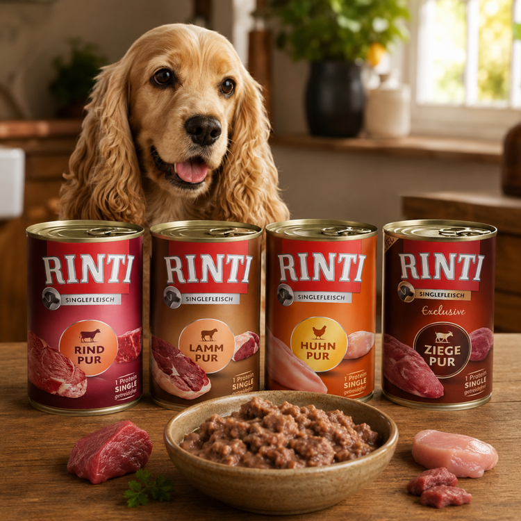 Hundenassfutter RINTI Singlefleisch