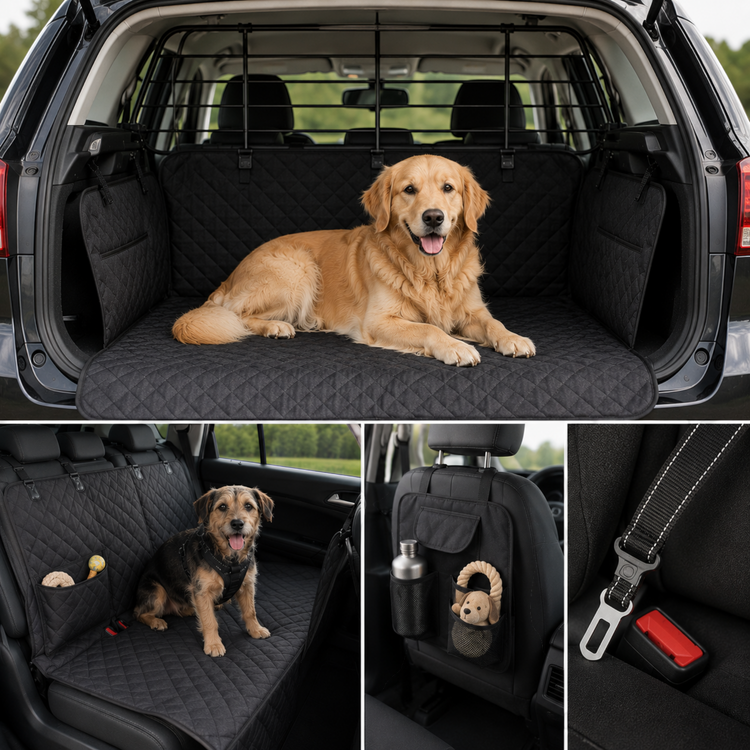Hundeschutzgitter, Schondecke & Zubehör fürs Auto