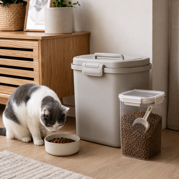 Katzenfutterbehälter & Katzenfuttertonnen
