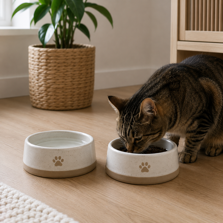 Katzennapf & Katzenschale aus Keramik