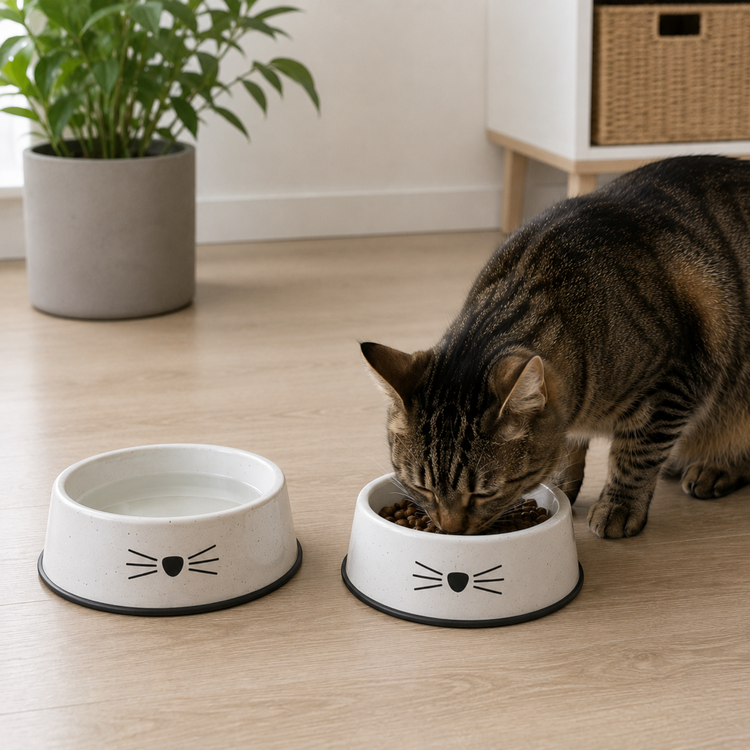 Katzennapf & Katzenschale aus Melamin