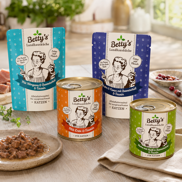 Katzennassfutter Betty´s Landhausküche