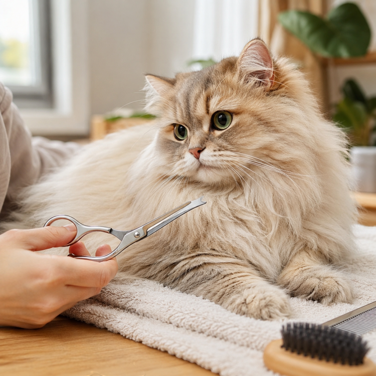 Fellschere für Katzen