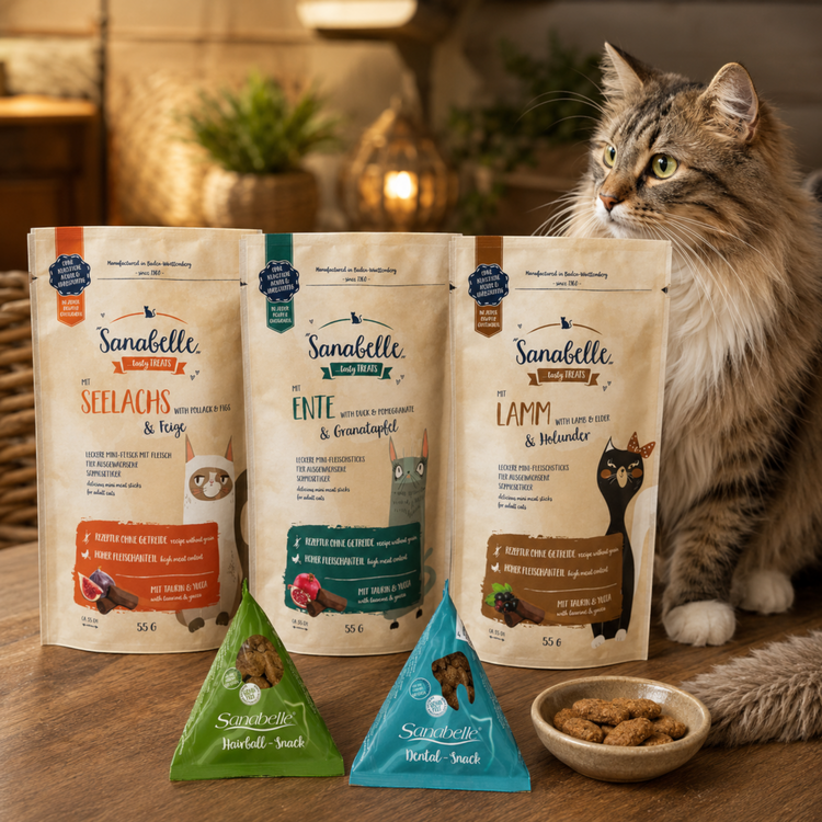 Katzensnacks Sanabelle