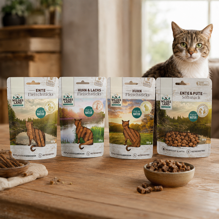 Katzensnacks Wildes Land