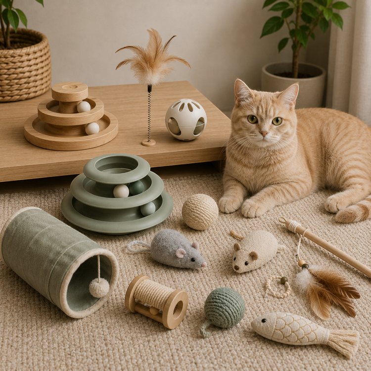 Katzenspielzeuge