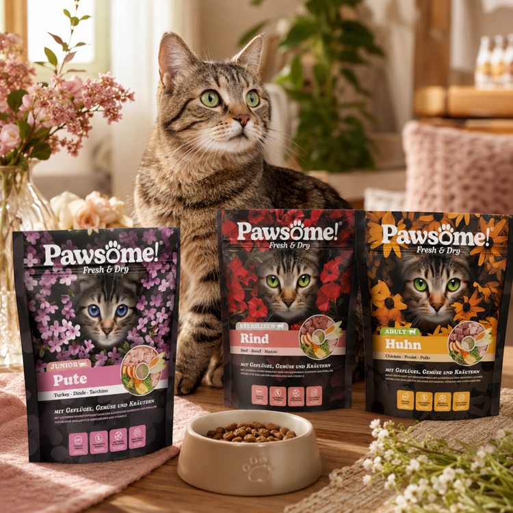 Katzentrockenfutter Pawsome