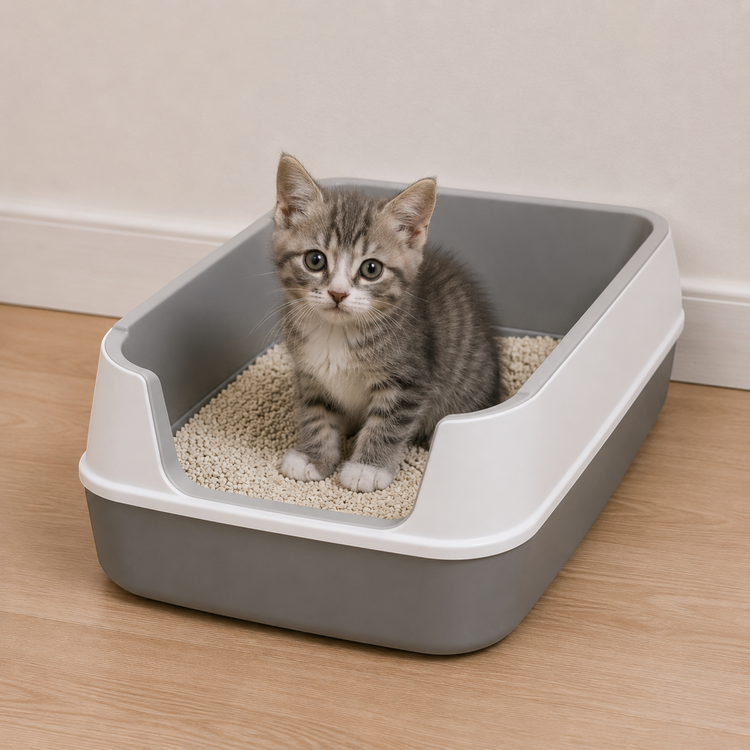 Kleinkatzen- & Kittentoilette