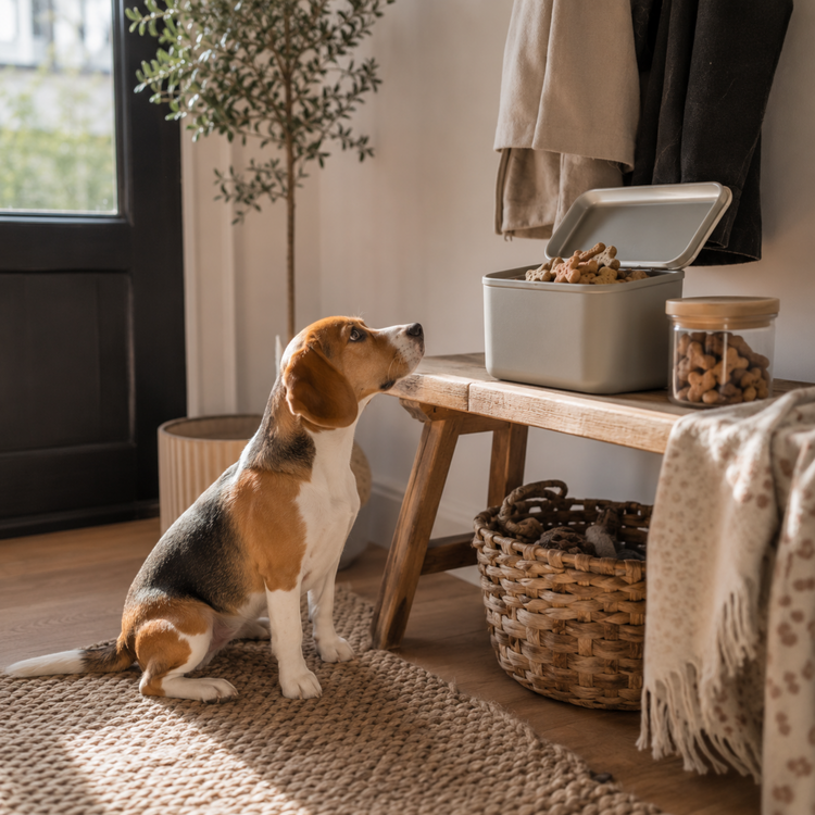Leckerchenbox- & Behälter für Hundesnacks
