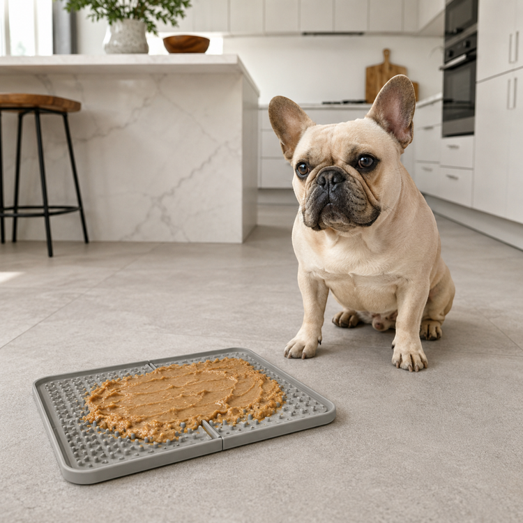 Leckmatte für Hunde