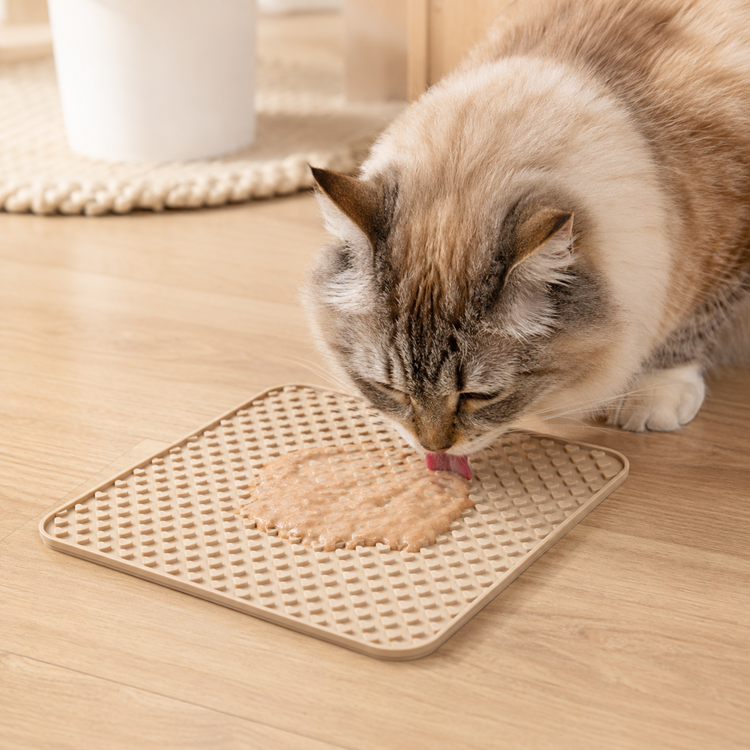 Leckmatte für Katzen