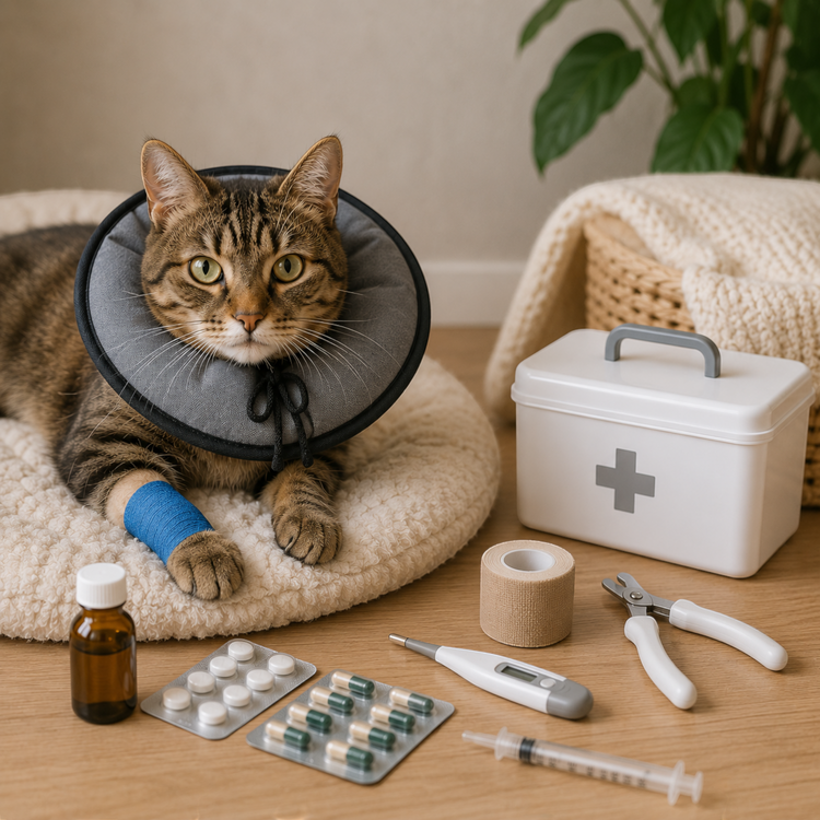 Medizinische Versorgung & Hilfsmittel für Katzen