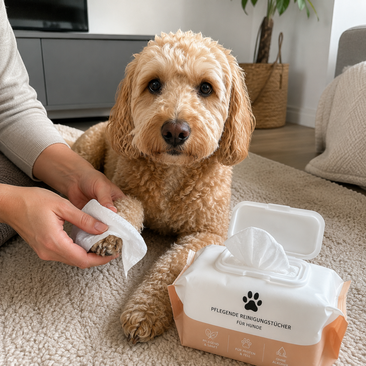 Reinigungstücher für Hunde