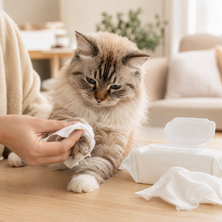 Reinigungstücher für Katzen