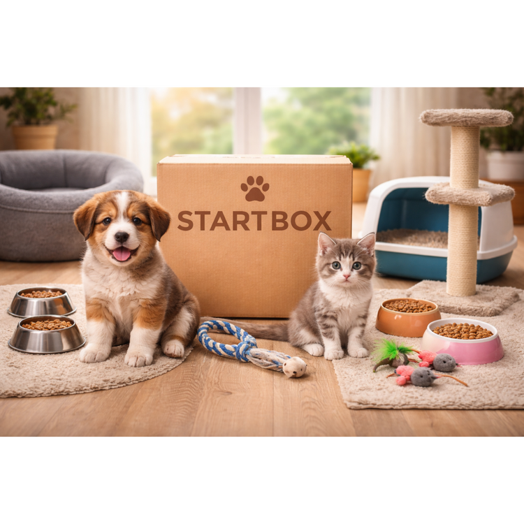 Welpen- & Kitten Starterboxen