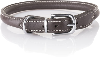 Knuffelwuff weiches Echtleder Rundhalsband Hoopa